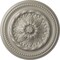 Ekena Millwork Chester Ceiling Medallion (Fits Canopies up to 2 1/4"), Hnd-Painted Pearl White, 15 3/4"OD x 1 7/8"P CM15CHPWS - alternate 1